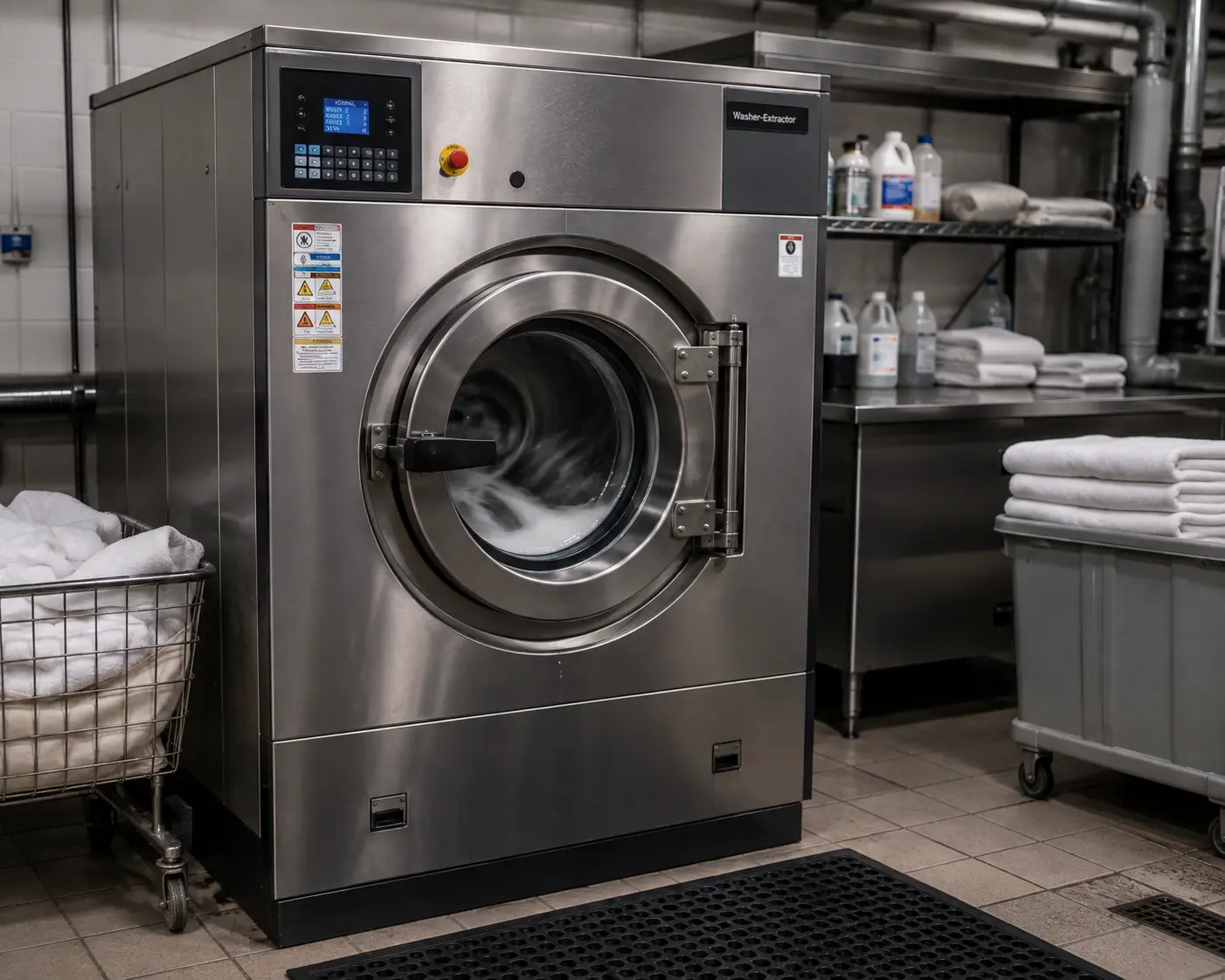 Commercial Washer-Extractor repair