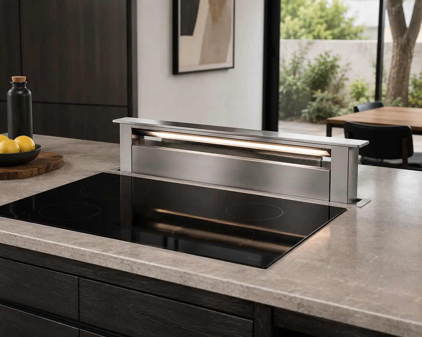 Downdraft Retractable Vent repair