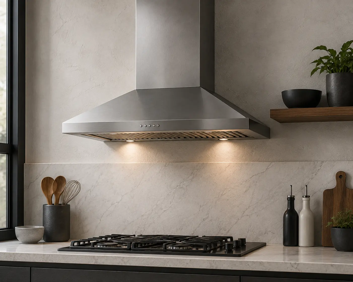 Wall-Mount Chimney Hood repair