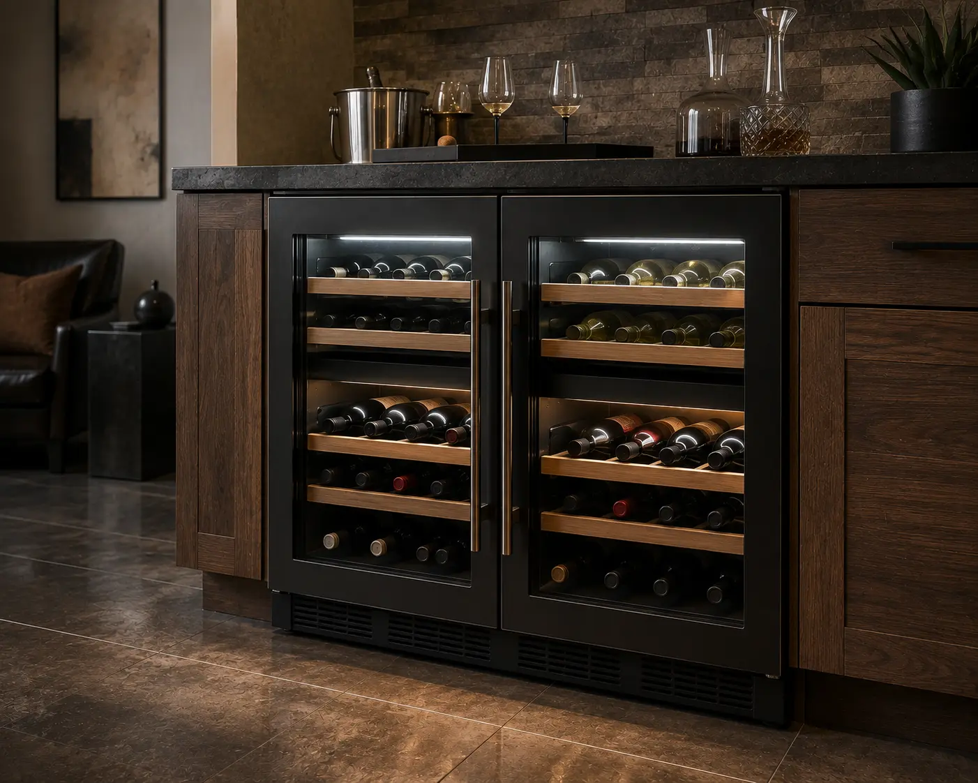 Dual-Zone Wine Cellar repair